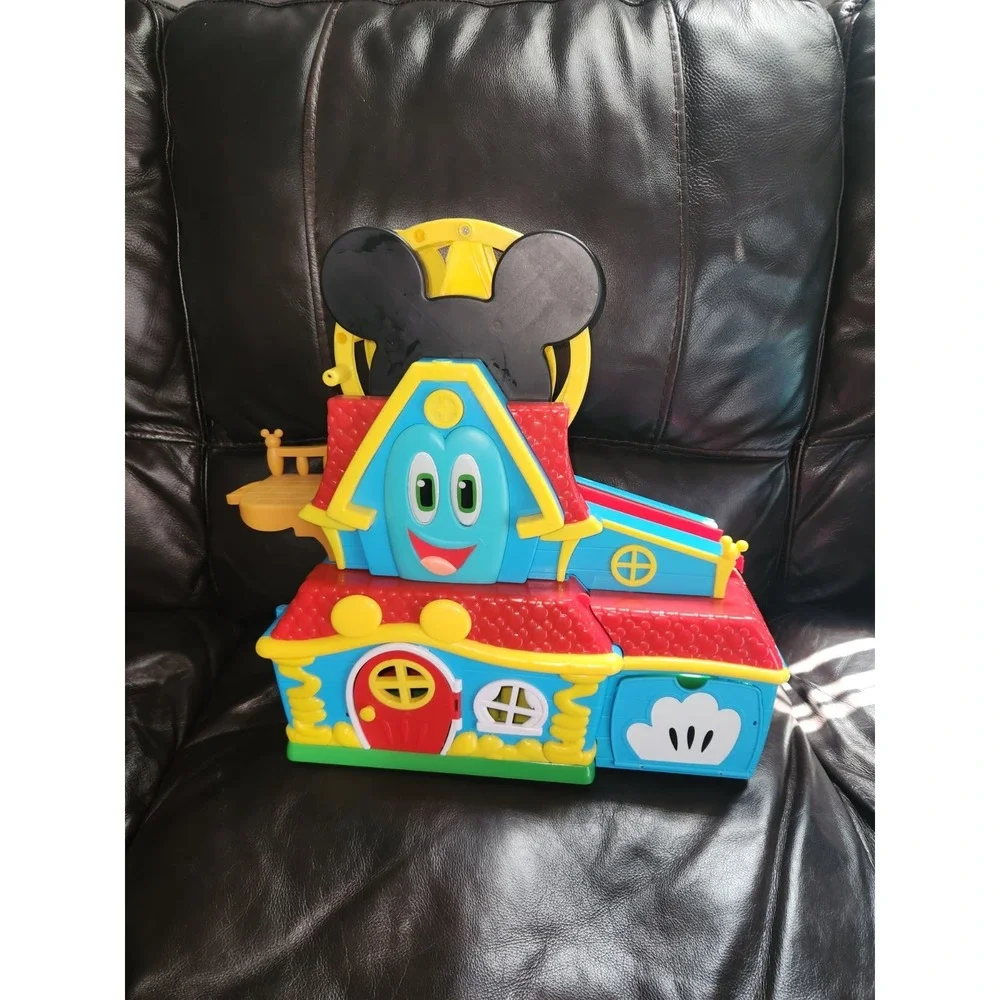 Mickey Mouse Clubhouse WORKS Funny The Funhouse Playset Lights Sounds Disney Jr